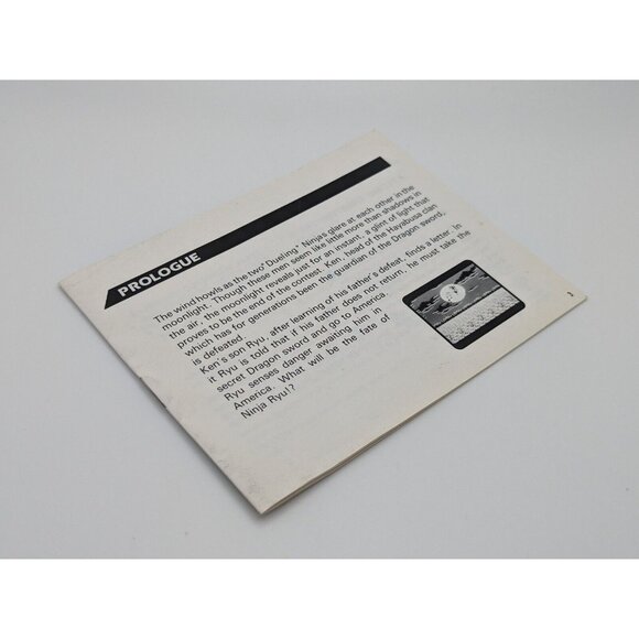 Ninja Gaiden (Nintendo NES, 1988) Booklet Manual ONLY Authentic - Picture 3 of 6